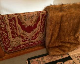 Area rugs and throws