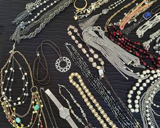 Much more jewelry than shown here - Kate Spade, Inc, Monet, Mia Sofia, The Loft, and more