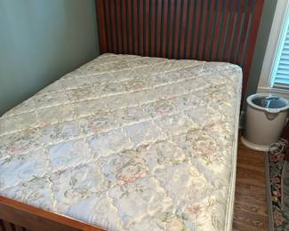 Mission style bed