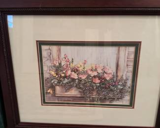 Large selection of framed prints, paintings, and photos