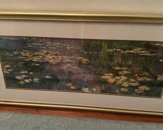Large selection of framed prints, paintings, and photos