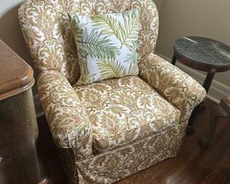 Fabulous assortment of big comfy chairs with new upholstery!