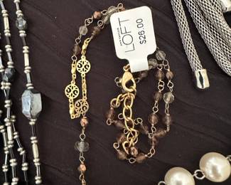 Much more jewelry than shown here - Kate Spade, Inc, Monet, Mia Sofia, The Loft, and more