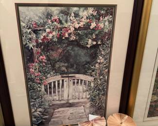 Large selection of framed prints, paintings, and photos