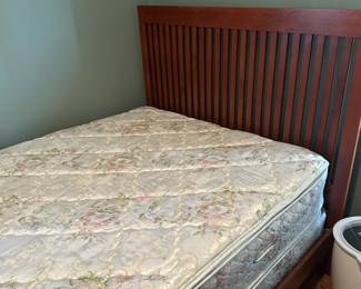 Mission style bed
