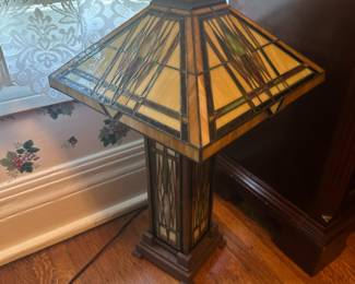 Tiffany style lamp
