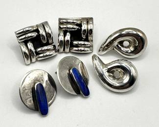 Sterling silver earring assortment