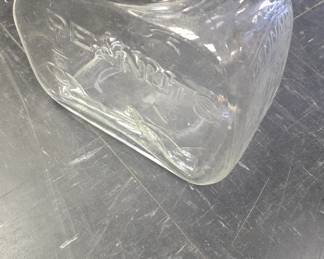 vintage store display peanut jar 