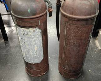 vintage fire extinguishers 