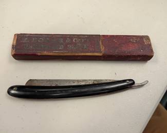 vintage straight razor 