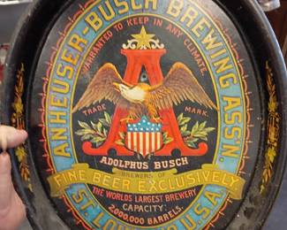 vintage beer tray 