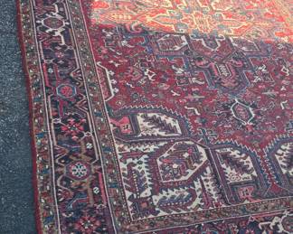 8x10 hand woven oriental rug there are 2 available very close in design if not the same both wool and very nice 