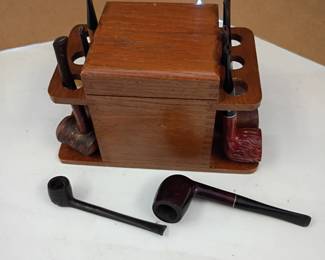 awesome vintage pipe collection 