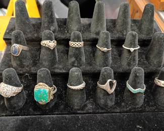 sterling silver rings 