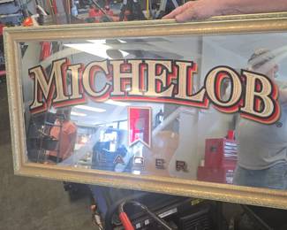 Michelob beer sign 