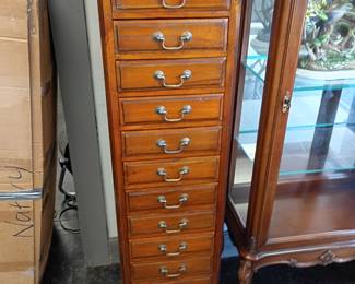 awesome apothecary style chest of drawers. 