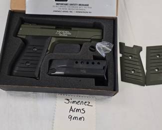 Jimenez 9mm Pistol 