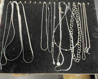 sterling silver necklaces 