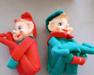 vintage elf on a shelf 