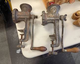 Griswold meat grinders 