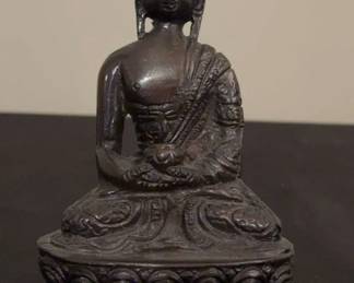Old Bronze Buddha Statue 5 Shakyamuni Buddha