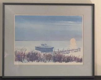 Edwin Voorhees The Boat
