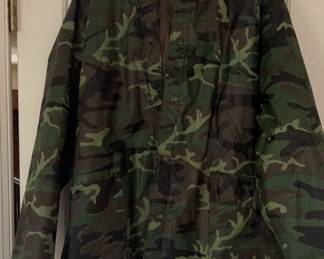 Camouflage Raincoat