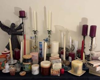 Huge Candle Lot