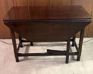 Stratford Dropside Dark Wood Table