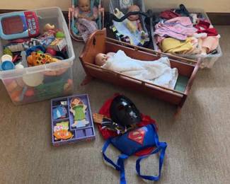 Baby Dolls And Pretend Cooking Items