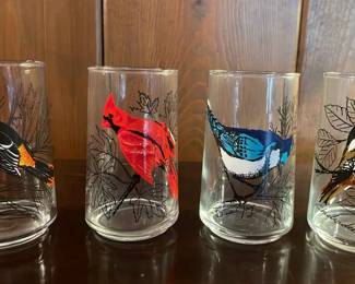 Anchor Hocking Bird Glasses