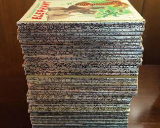 Stack Of A Little Golden Book Books