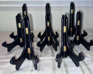 Wood Display Stands for Photos, Plates More