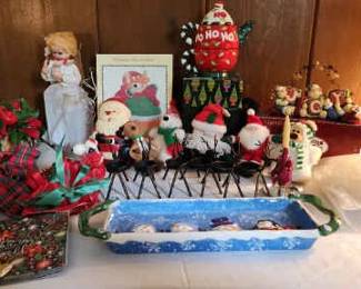 Mystery Lot Of Christmas Decor