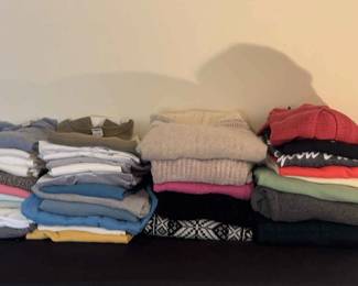 Womens Tops Size XL, LG