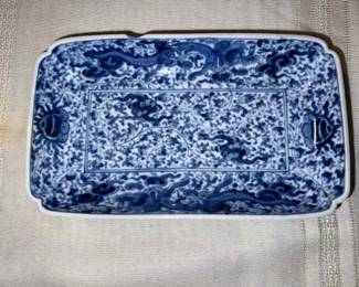 Blue White Porcelain Tray