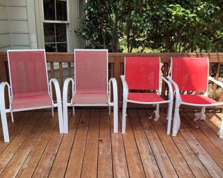 4 Red Chairs