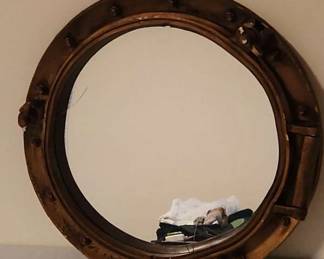 Ship Porthole Style Mirror