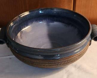 Blue Pottery Bowl