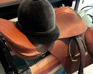 English Saddle and Hat