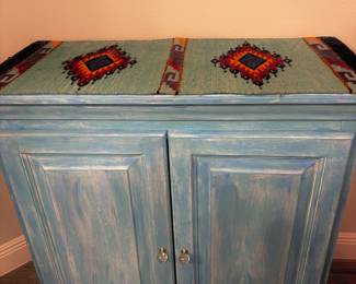 Light Turquoise Cabinet