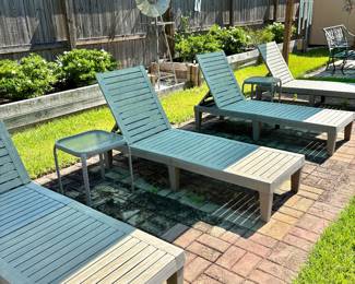 Plastic Chaise Loungers