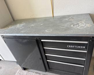 Craftsman work bench
48 wide x 34 tall x 20 deep