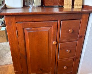 Cabinet
35 tall x 31 wide x 19 deep