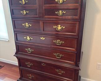 Bassett Furniture 
40 wide x 58 tall 19 deep
