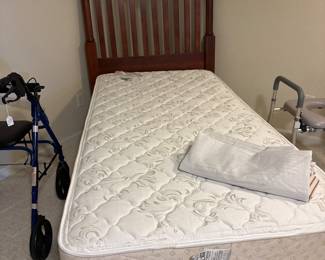Twin bed
38 wide x 58 tall x 74 deep