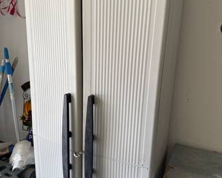 Rubbermaid storage
27 wide x 68 tall x 16 deep