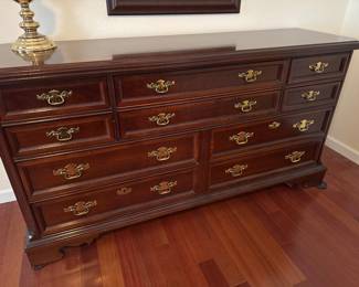 Bassett Furniture 
66 wide x 34 tall x 20 deep