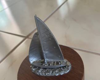 Sailboat music box