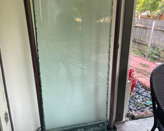 Copper & Glass water feature